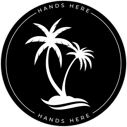 Palms Decal - A - Hands Here